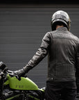 Leather Motorcycle Jacket Protective Reaper | Armored AAA