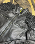 Leather Motorcycle Jacket Protective Reaper | Armored AAA