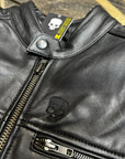 Leather Motorcycle Jacket Protective Reaper | Armored AAA