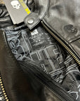 Leather Motorcycle Jacket Protective Reaper | Armored AAA