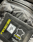 Motorcycle Cut Reaper Leather Black