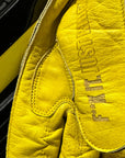 Motorcycle Glove Protective Shifter Leather Yellow