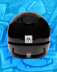 Motorcycle Helmet Reaper Black Fiberglass | DOT & ECE