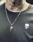 BOBHEAD Skull Necklace Pendant