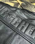 Leather Motorcycle Jacket Protective Reaper | Armored AAA