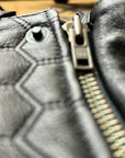 Motorcycle Cut Reaper Leather Black