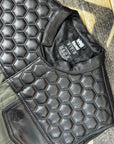 COMING SOON! Motorcycle Cut Alpha Hex Leather & Denim
