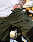 BOBHEAD Casual Cargo Combats Black / Green
