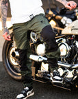 BOBHEAD Casual Cargo Combats Black / Green