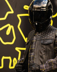 Motorcycle Cut Reaper Leather Black