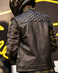 Motorcycle Cut Reaper Leather Black