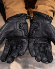 Motorcycle Glove Protective Reaper Leather