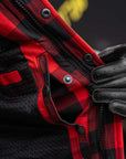Motorcycle Protective Shirt Lumberjack-X | Armored AAA