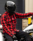 Motorcycle Protective Shirt Lumberjack-X | Armored AAA