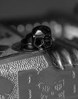 BOBHEAD Black Skull Ring