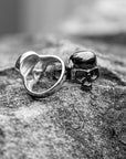 BOBHEAD Black Skull Ring