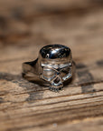 BOBHEAD Silver Skull Ring