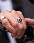 BOBHEAD Silver Skull Ring