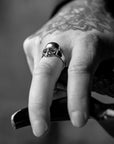 BOBHEAD Silver Skull Ring
