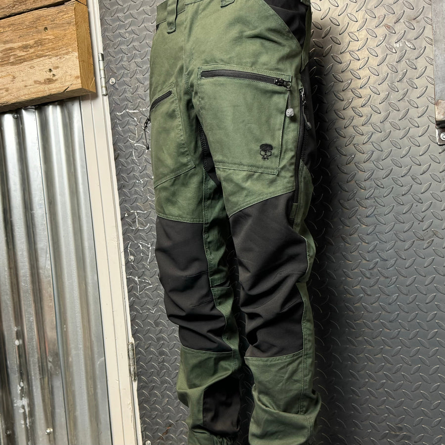 BOBHEAD Casual Cargo Combats Black / Green