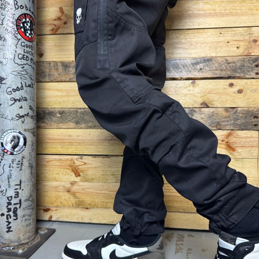BOBHEAD Casual Cargo Combat Black