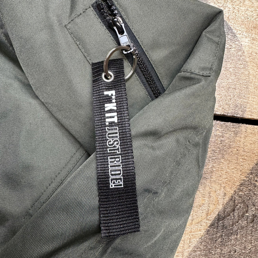 Motorcycle Jacket Protective Textile Alpha Bomber Green | Armored AAA
