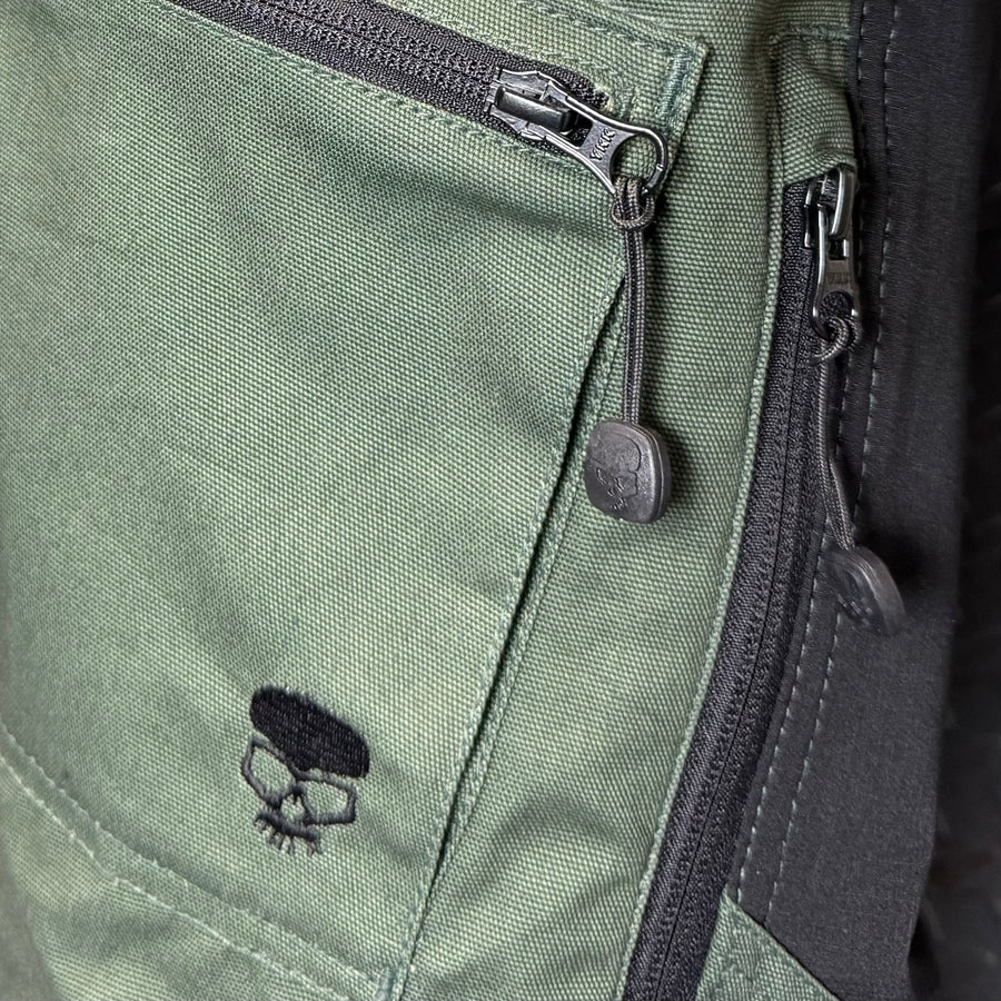 BOBHEAD Casual Cargo Combats Black / Green