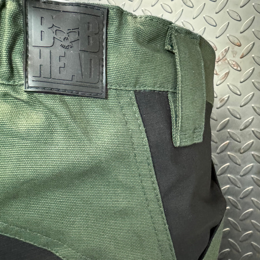 BOBHEAD Casual Cargo Combats Black / Green