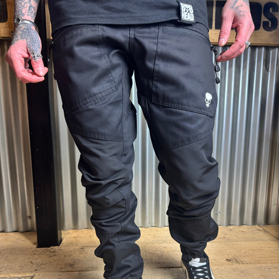 BOBHEAD Casual Cargo Combat Black