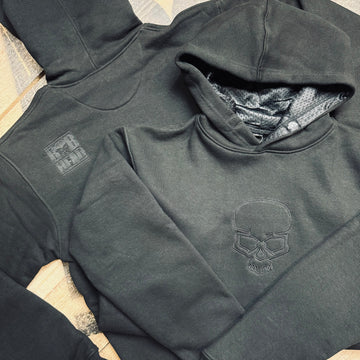 BOBHEAD Casual Reaper Hoodie Pullover Black
