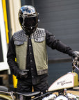 COMING SOON! Motorcycle Cut Alpha Hex Leather & Denim
