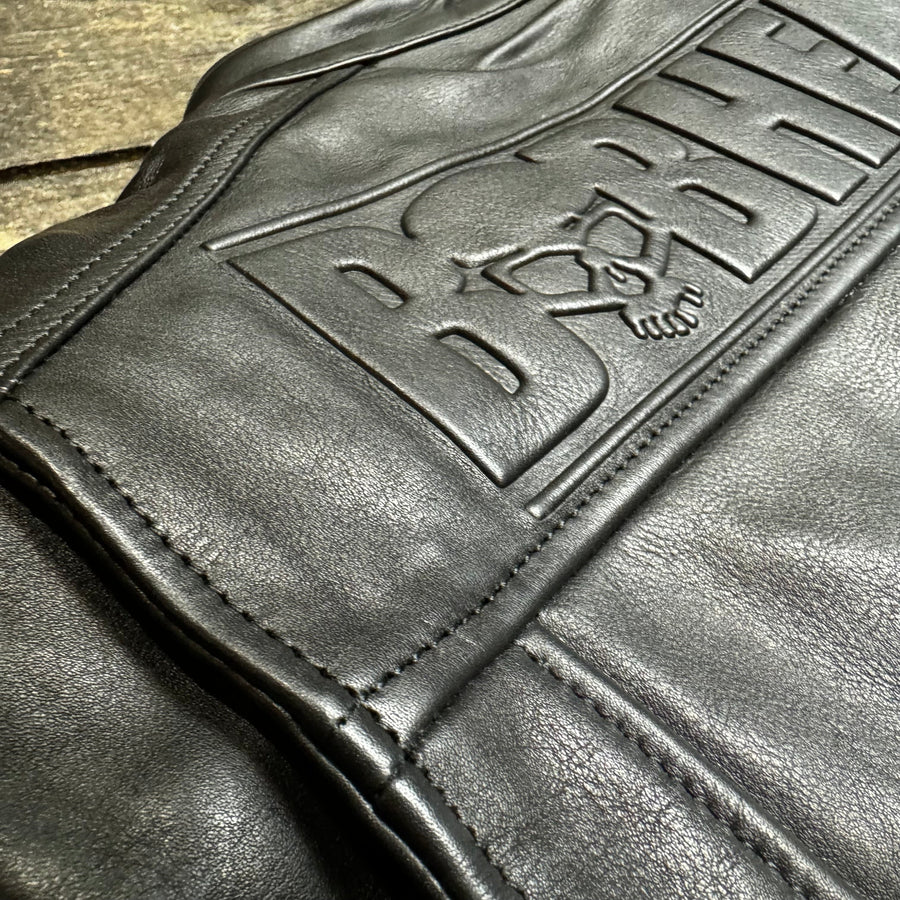 Leather Motorcycle Jacket Protective Reaper | Armored AAA
