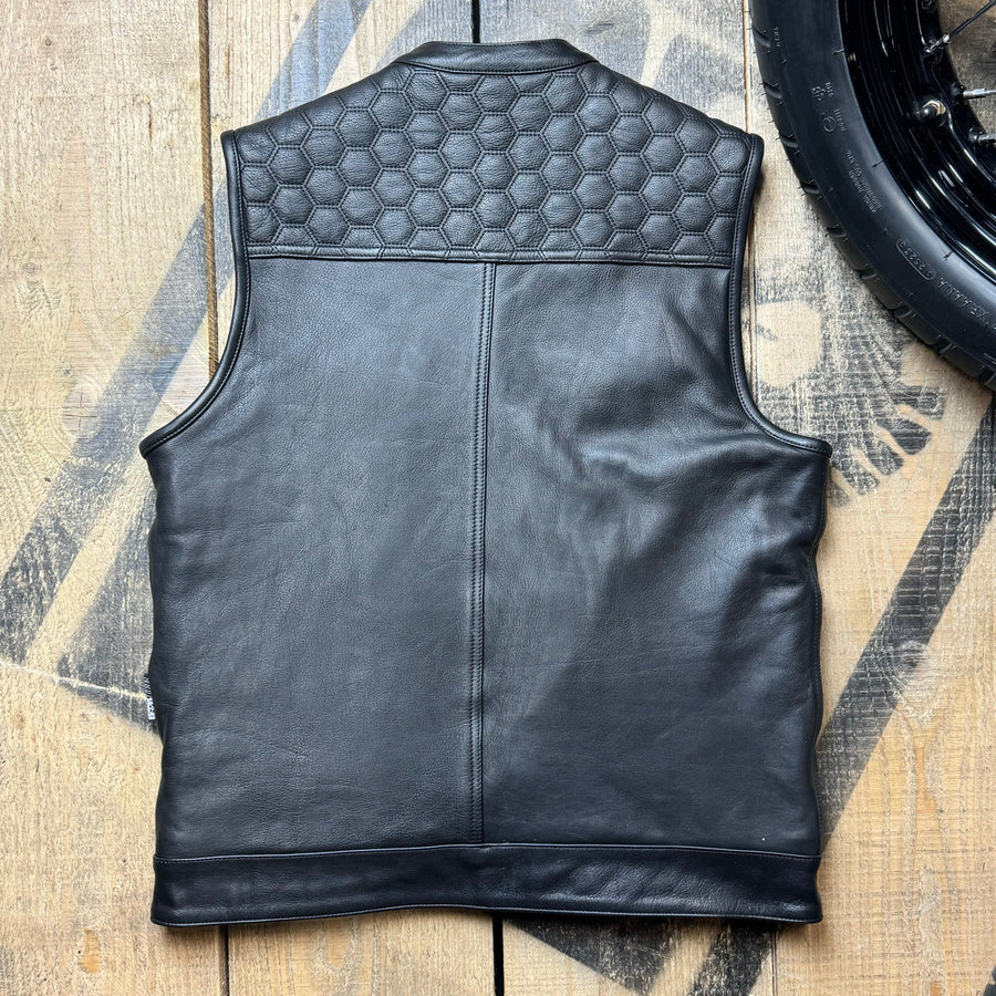 Motorcycle Cut Reaper Leather Black