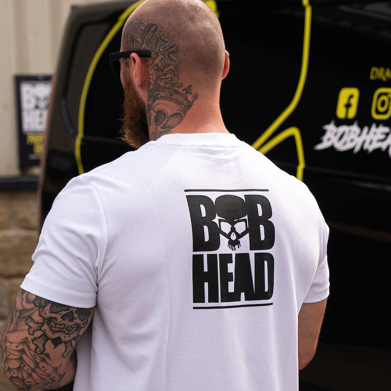 BOBHEAD OG Tech White T-Shirt