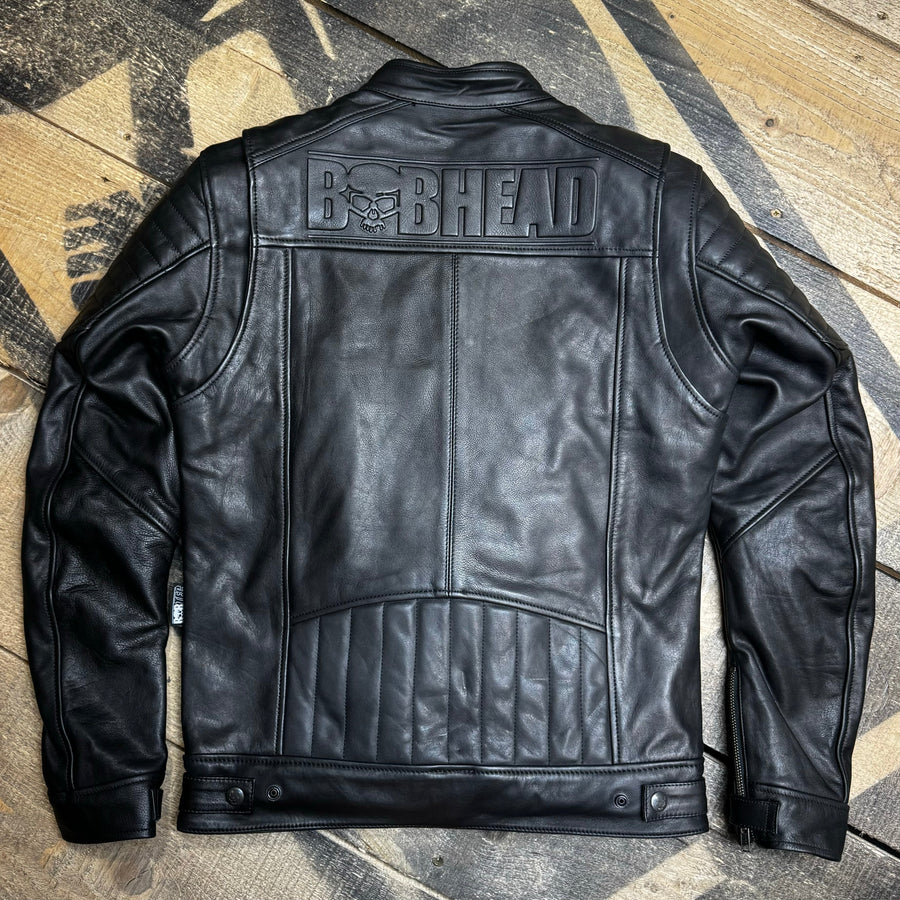 Leather Motorcycle Jacket Protective Reaper | Armored AAA