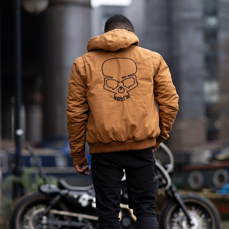 BOBHEAD Camel Casual Jacket