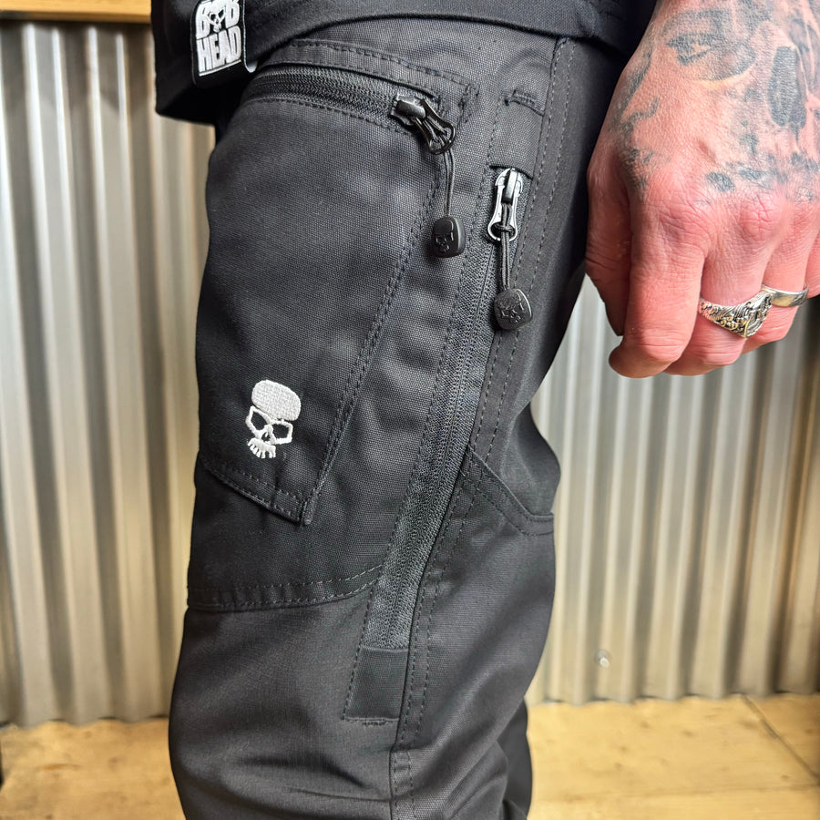 BOBHEAD Casual Cargo Combat Black