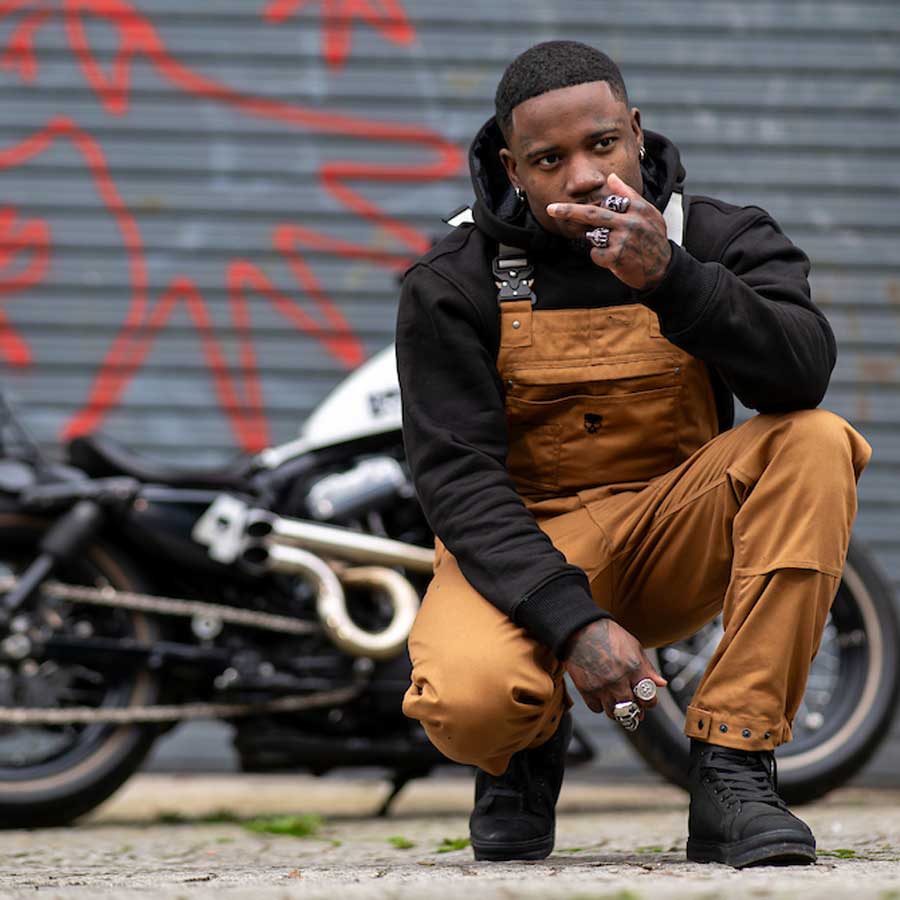 BOBHEAD Camel Dungarees