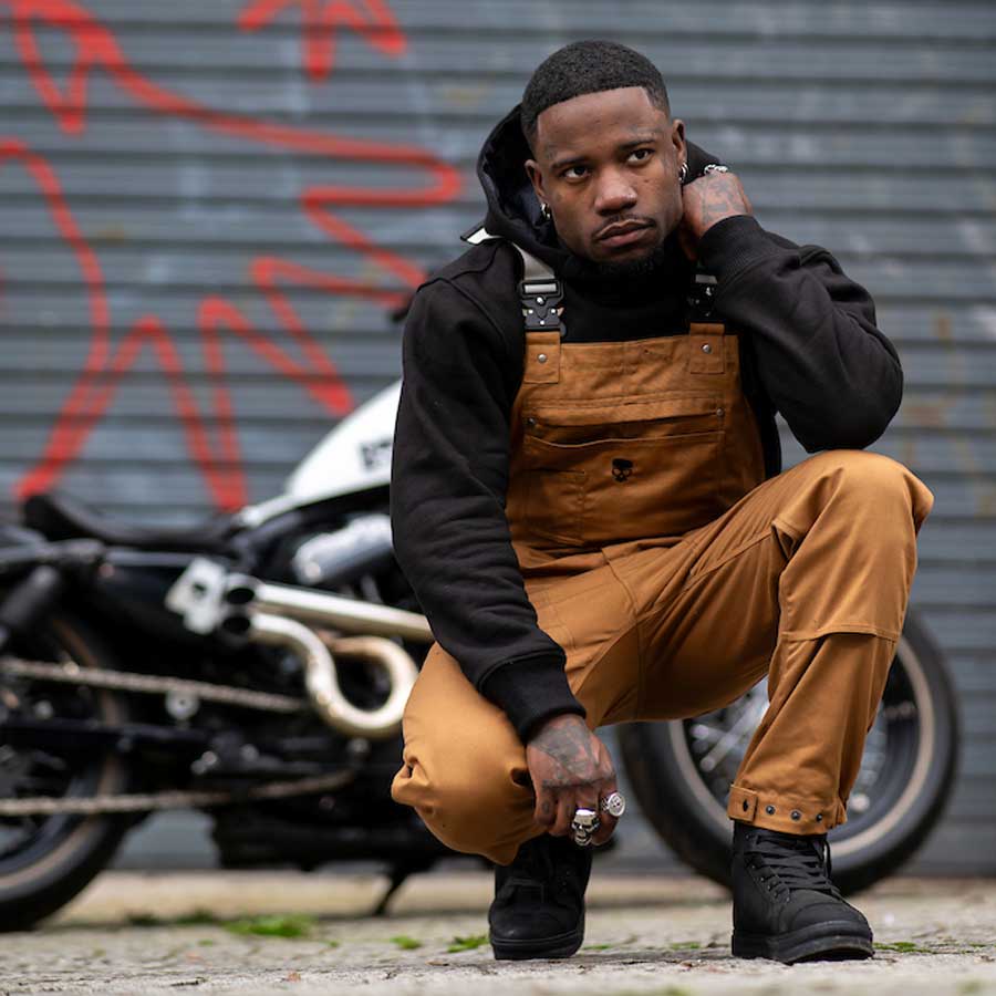 BOBHEAD Camel Dungarees