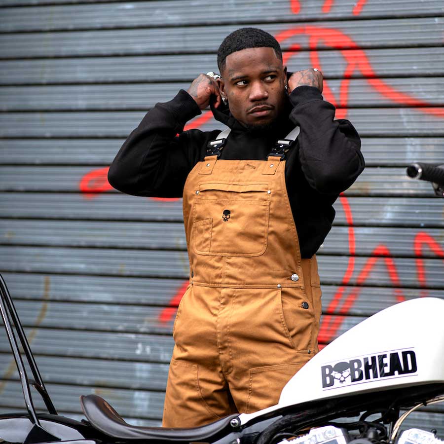 BOBHEAD Camel Dungarees