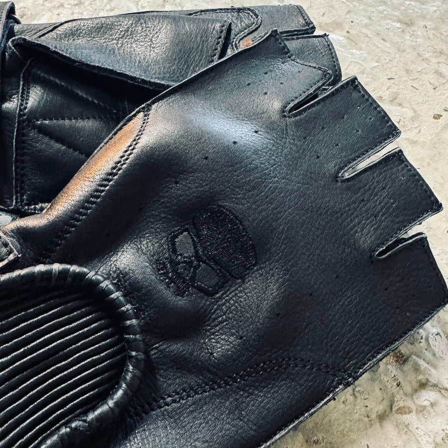 BOBHEAD Casual Glove Snatch Half Finger Black