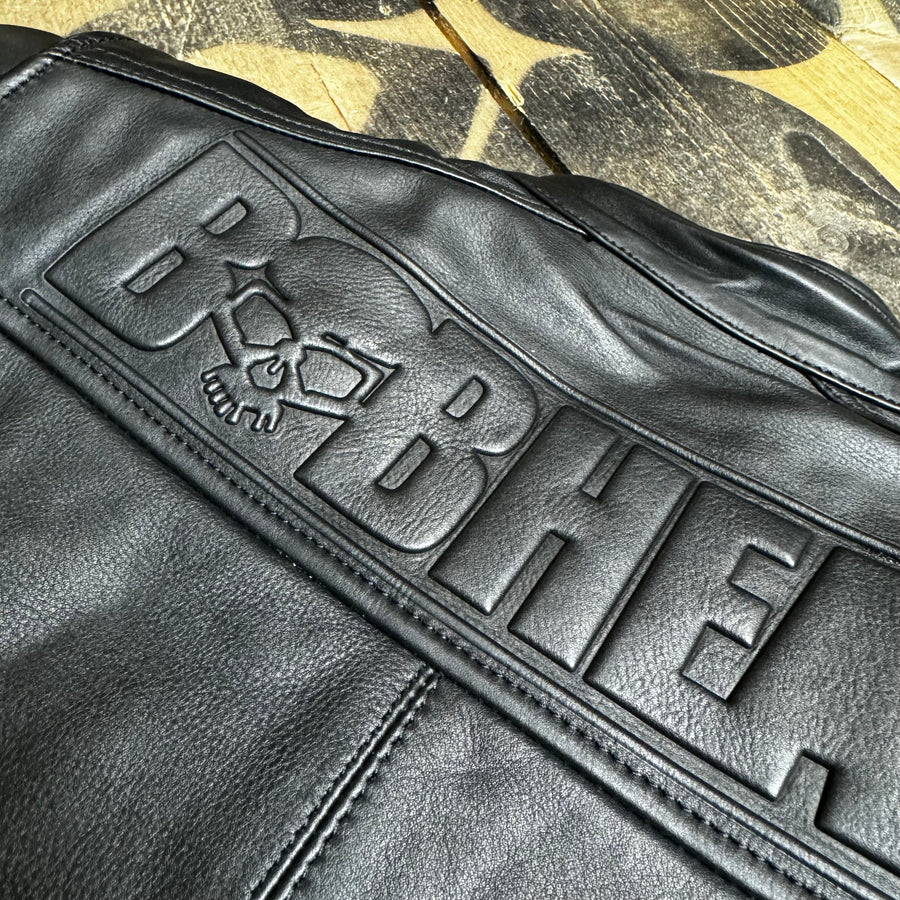 Leather Motorcycle Jacket Protective Reaper | Armored AAA