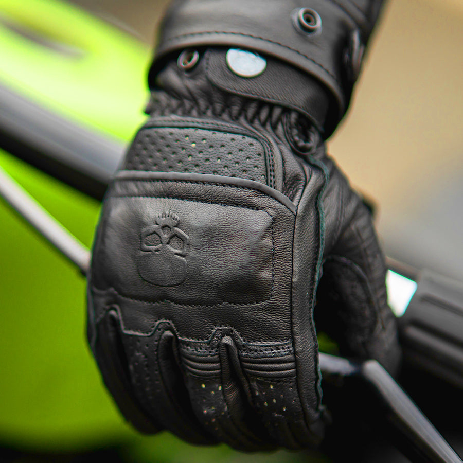 Motorcycle Glove Protective Reaper Leather