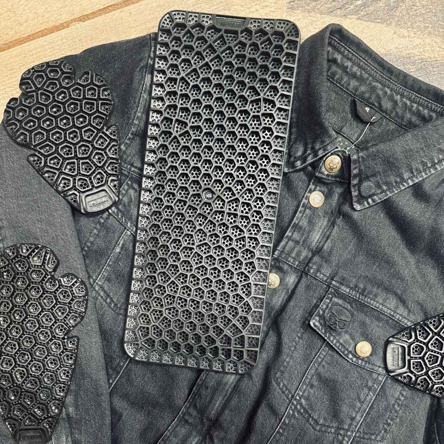 Motorcycle Protective Shirt Black Morgan | Armored AAA