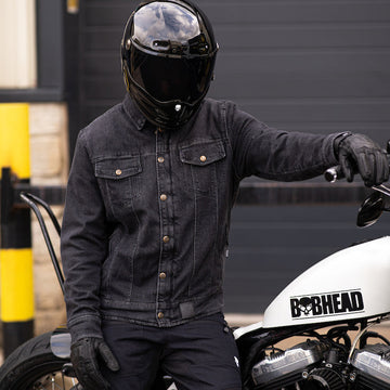 Motorcycle Protective Shirt Black Morgan | Armored AAA