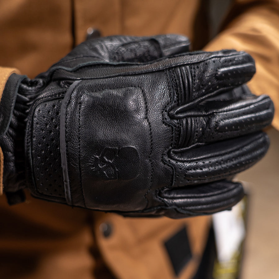 Motorcycle Glove Protective Reaper Leather