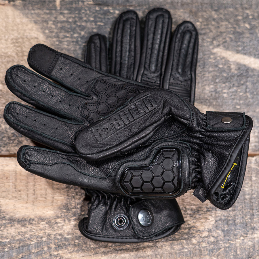 Motorcycle Glove Protective Reaper Leather