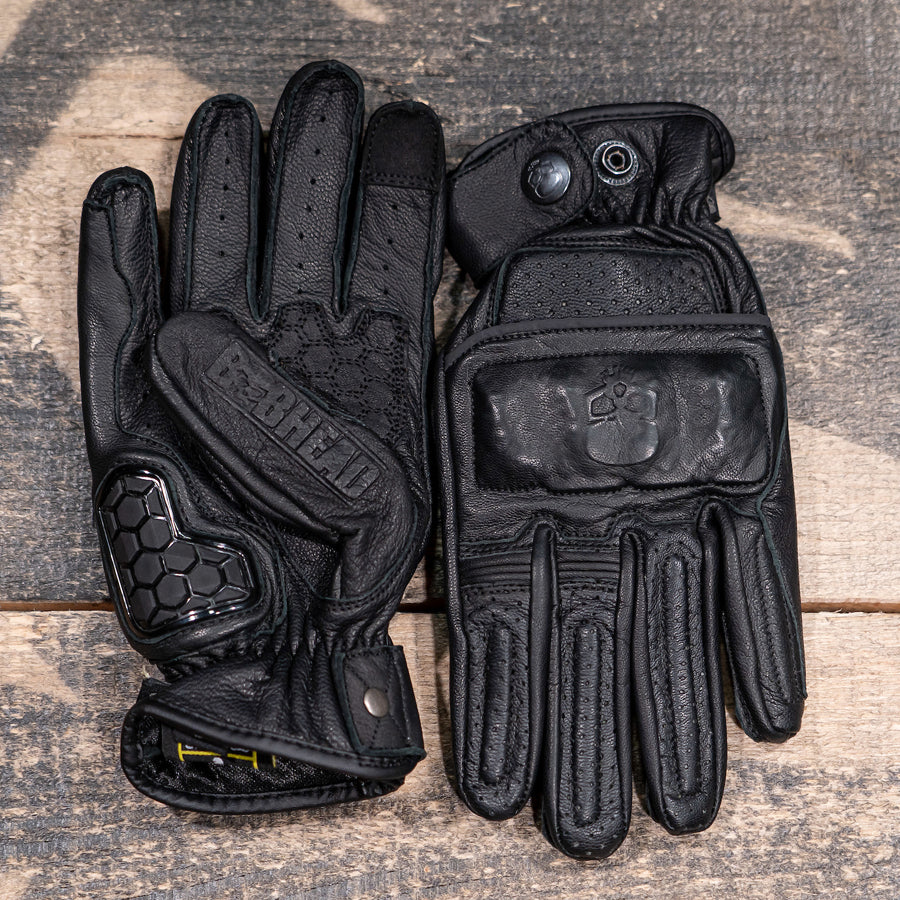 Motorcycle Glove Protective Reaper Leather