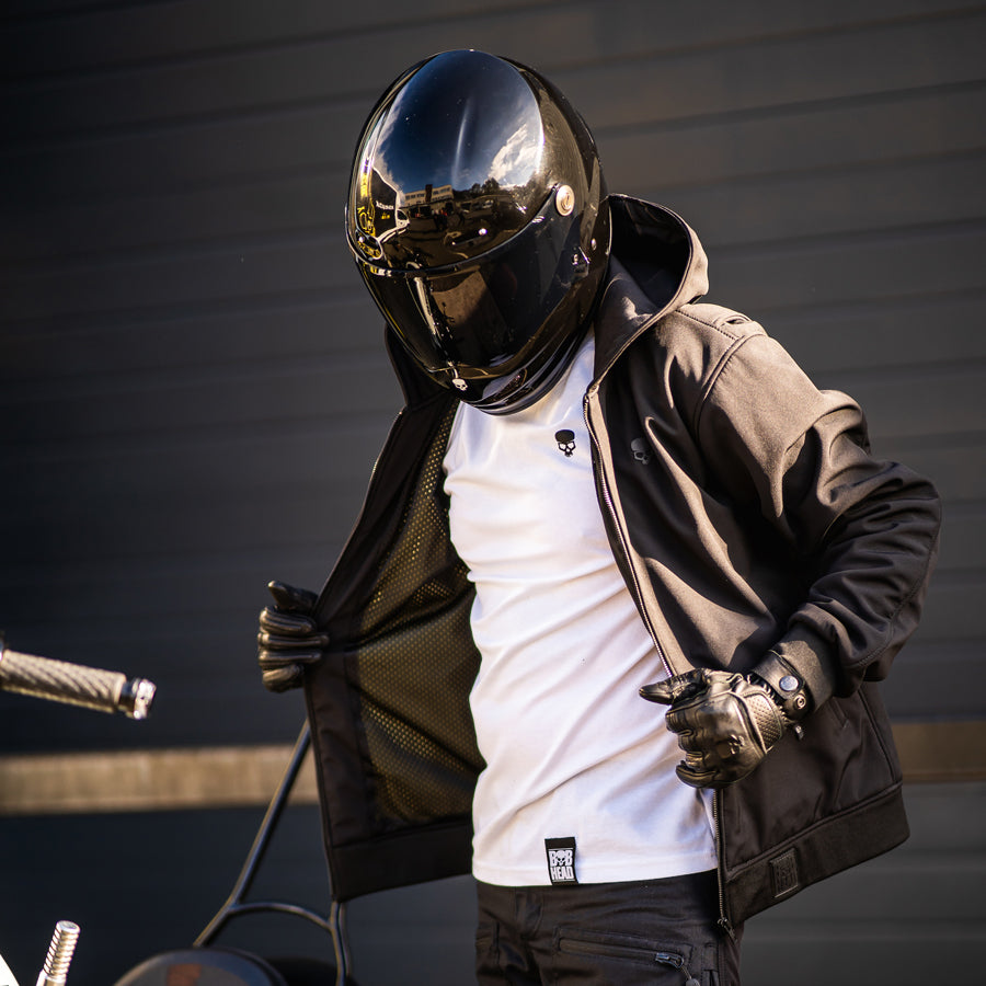 Motorcycle Protective Hoody Soft Shell | Armoured AA