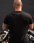 BOBHEAD Tech T-Shirt Side Skull White